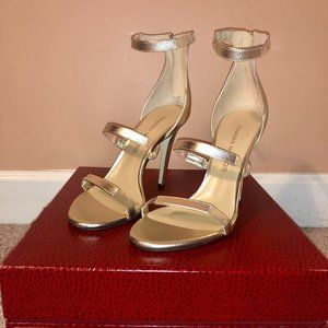 Tamara Mellon Frontline 105 Nappa - Platinum